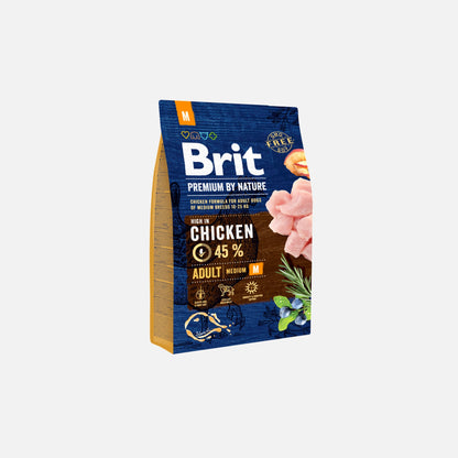 Brit Premium Dog Food Adult Medium