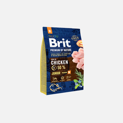 Brit Premium Dog Food Junior Medium