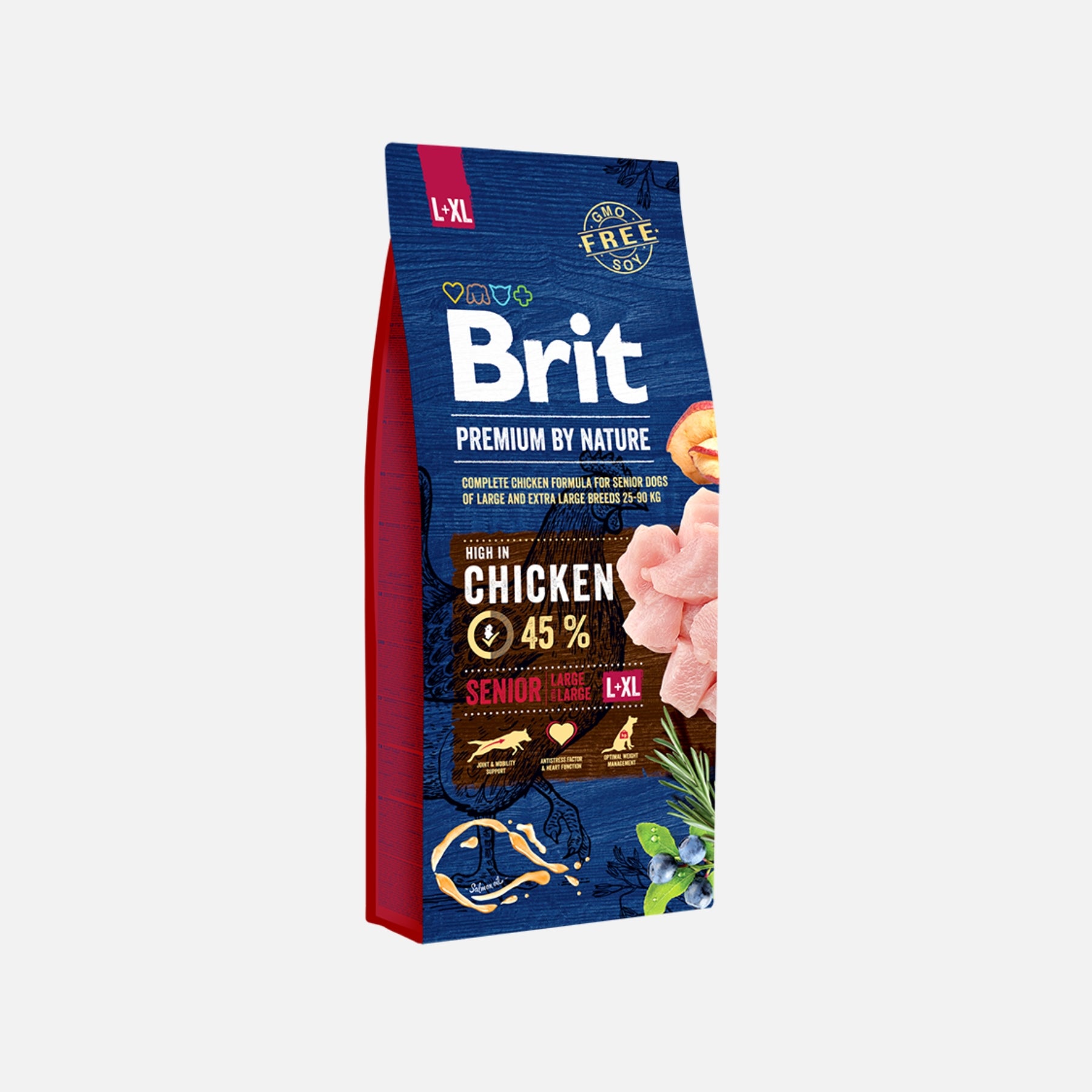Brit Premium Dry Dog Food Senior Large & X-Large