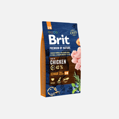 Brit Premium Dry Dog Food Senior Small & Medium