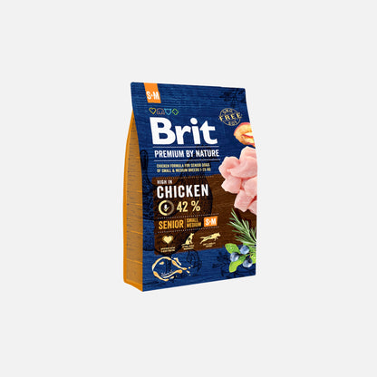 Brit Premium Dry Dog Food Senior Small & Medium