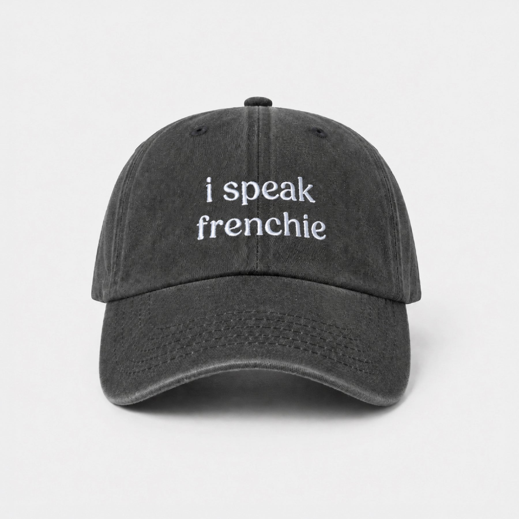 I Speak Frenchie Cap