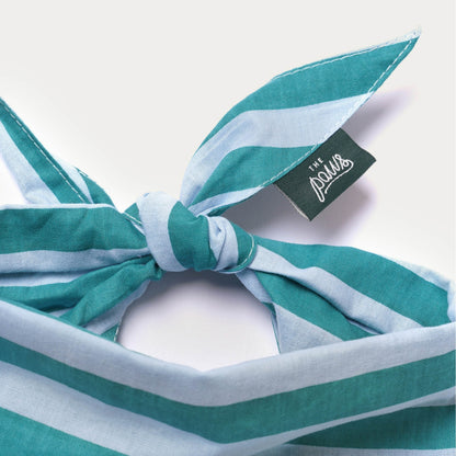 Dog Bandana – Blue Stripe