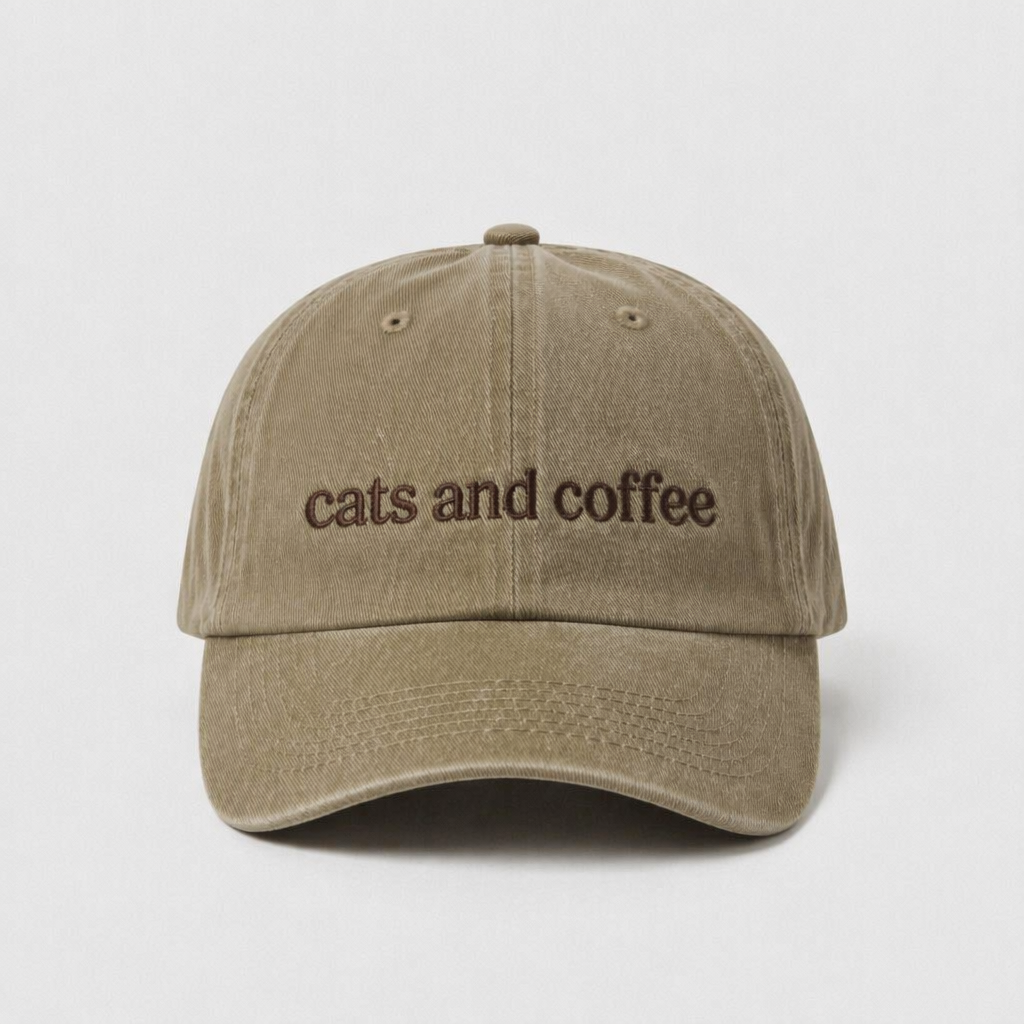 Cats and Coffee Cap