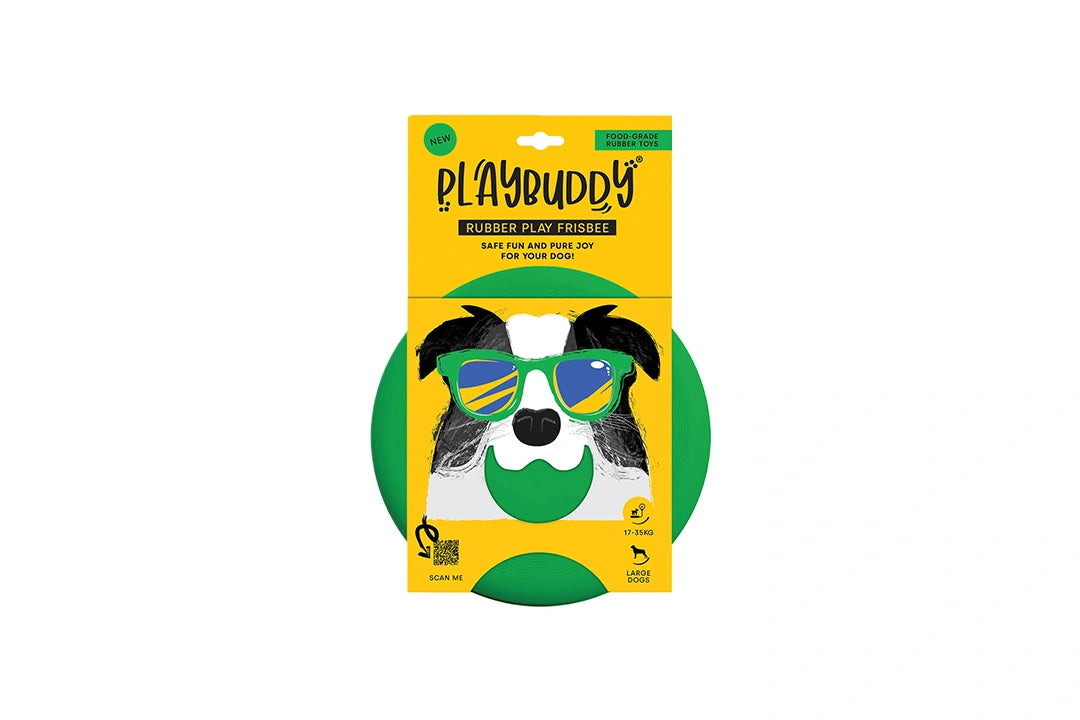 Playbuddy Rubber Frisbee