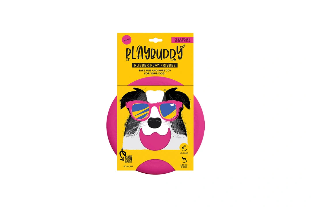 Playbuddy Rubber Frisbee