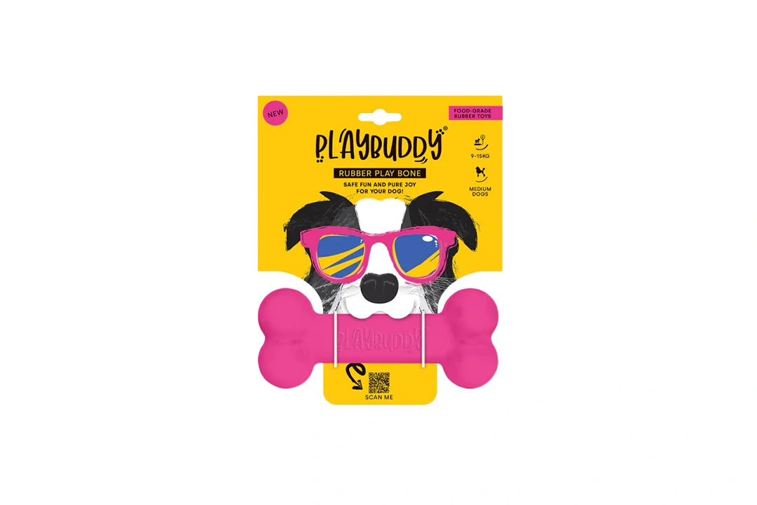 Playbuddy Rubber Bone